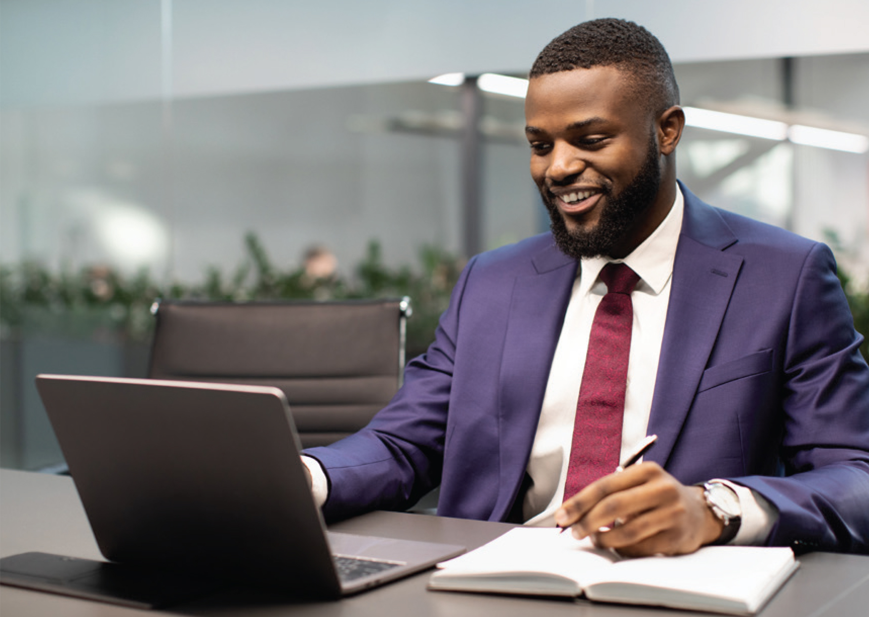 Person using laptop